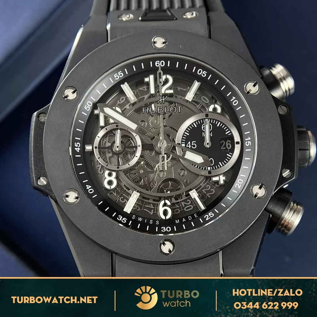 Hublot Bigbang Unico Black Magic Vỏ Ceramic