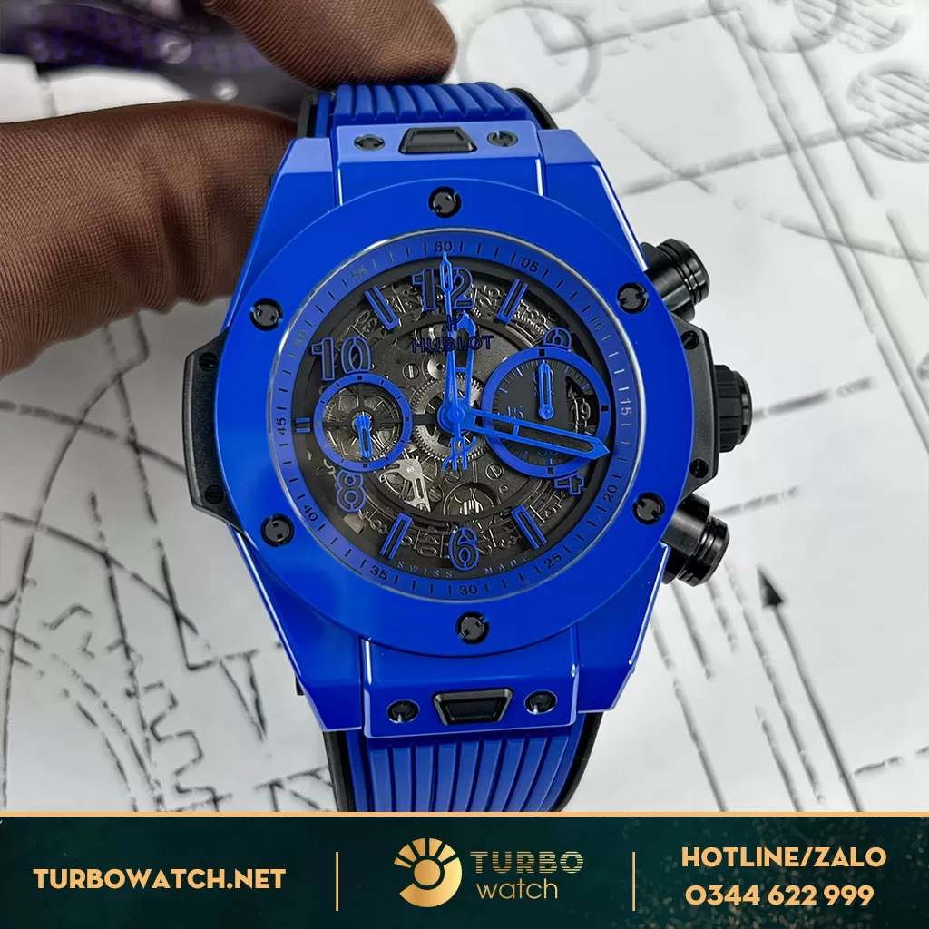 Hublot bigbang unico blue magic ceramic replica