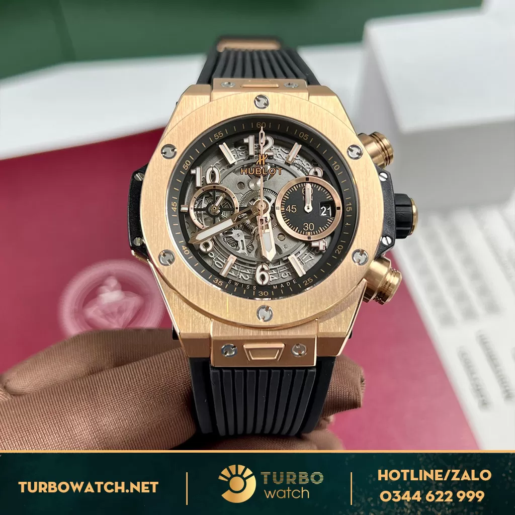 Hublot bigbang unico king gold fake
