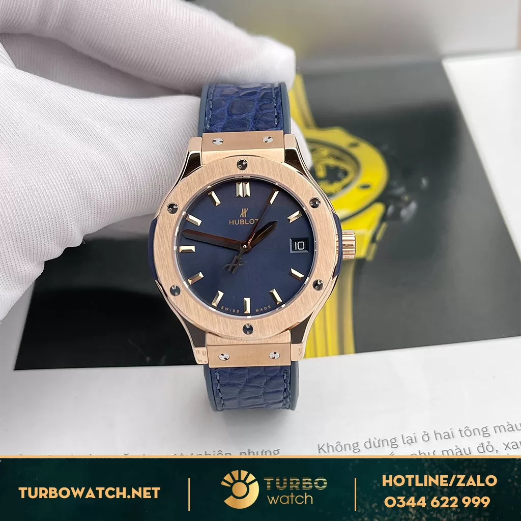 Hublot Classic Fusion king gold 33mm Fake 1:1