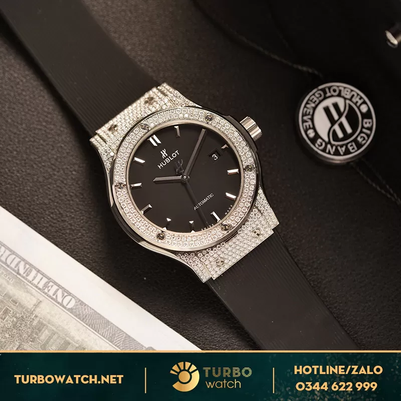 Hublot fake độ kim cương moissanite hongkong