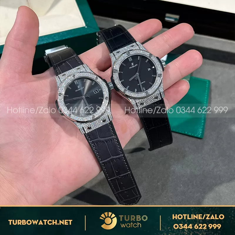 Hublot fusion 42mm độ kim cương thiên nhiên hongkong siêu nét