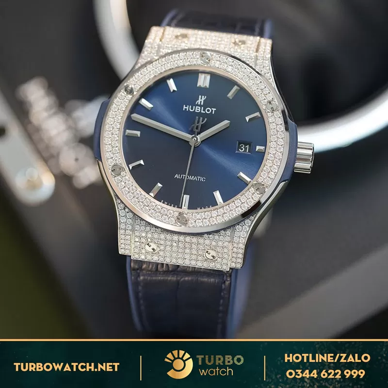 Hublot fusion fake độ kim cương moissanitte