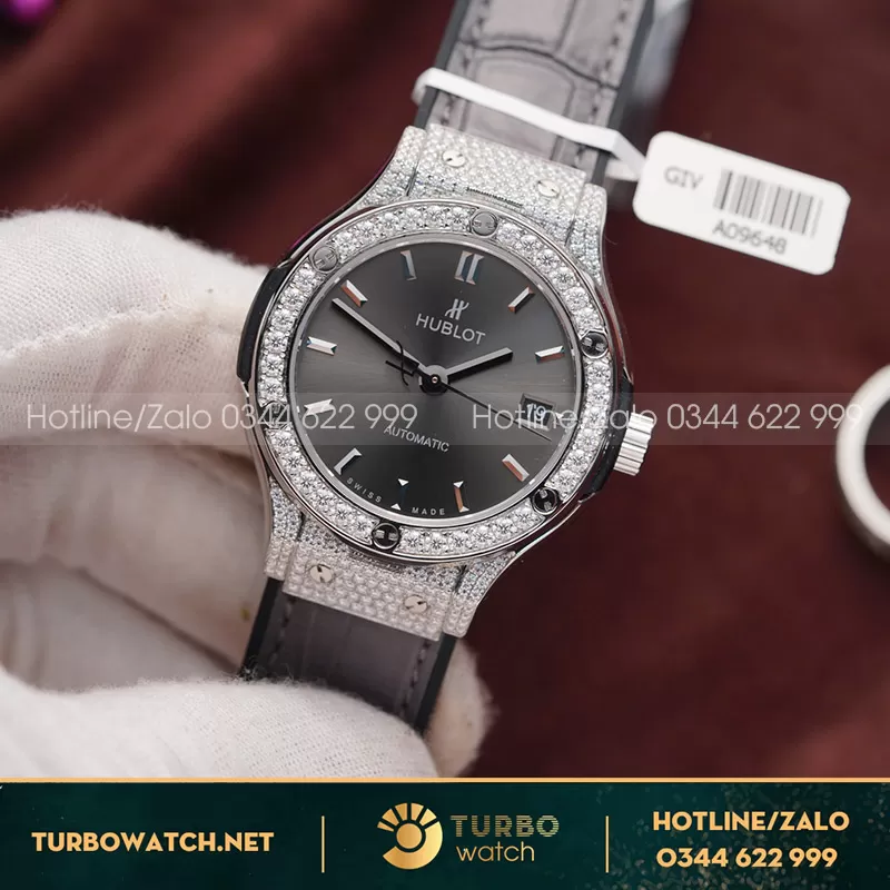 Hublot fusion fake độ kim moissanite hongkong
