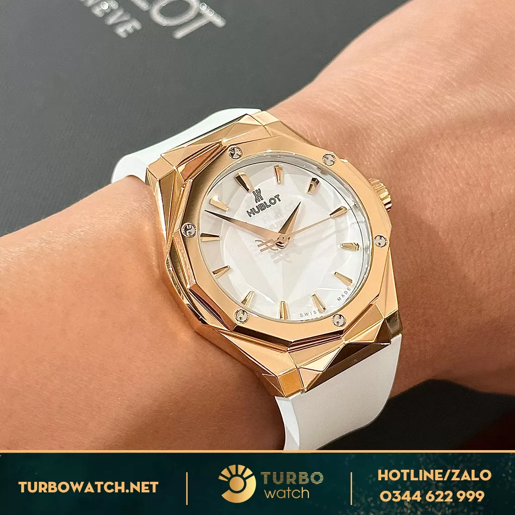 Hublot orlinski king gold white dial