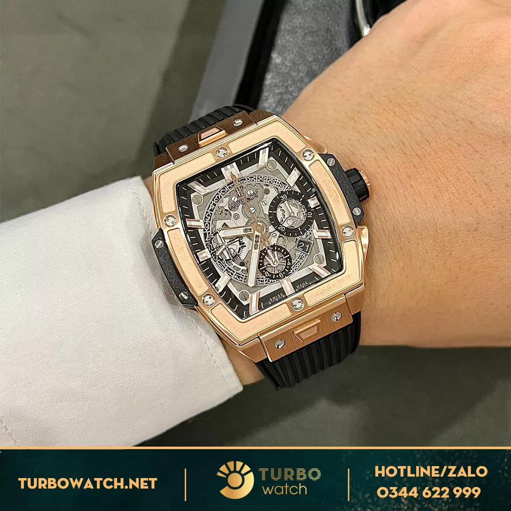 Hublot Spirit Of Big Bang 42mm Vàng Hồng Rep 1:1