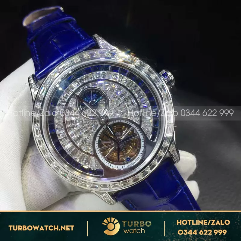 Jeager lecoultre master tourbillon baguette diamond