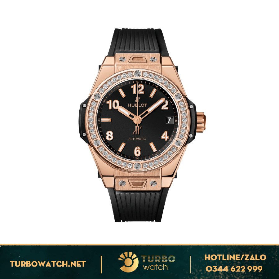 Đồng Hồ Hublot Big Bang One Click King Gold Mặt Đen