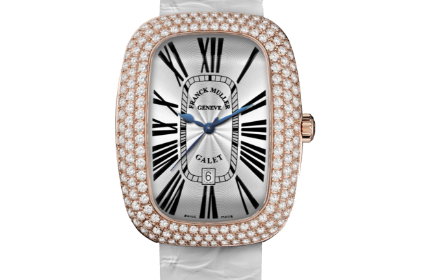 Kiểu dáng sang chảnh từ thiết kế đồng hồ Franck Muller Galet Ladies 3000 H SC DT R D3 replica siêu cấp
