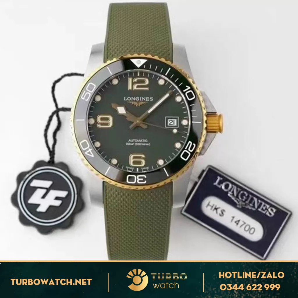 LONGINES HYDROCONQUEST 41mm Xanh 