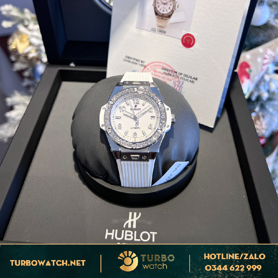 Đồng Hồ Hublot Big Bang Rep 1:1 One Click Trắng