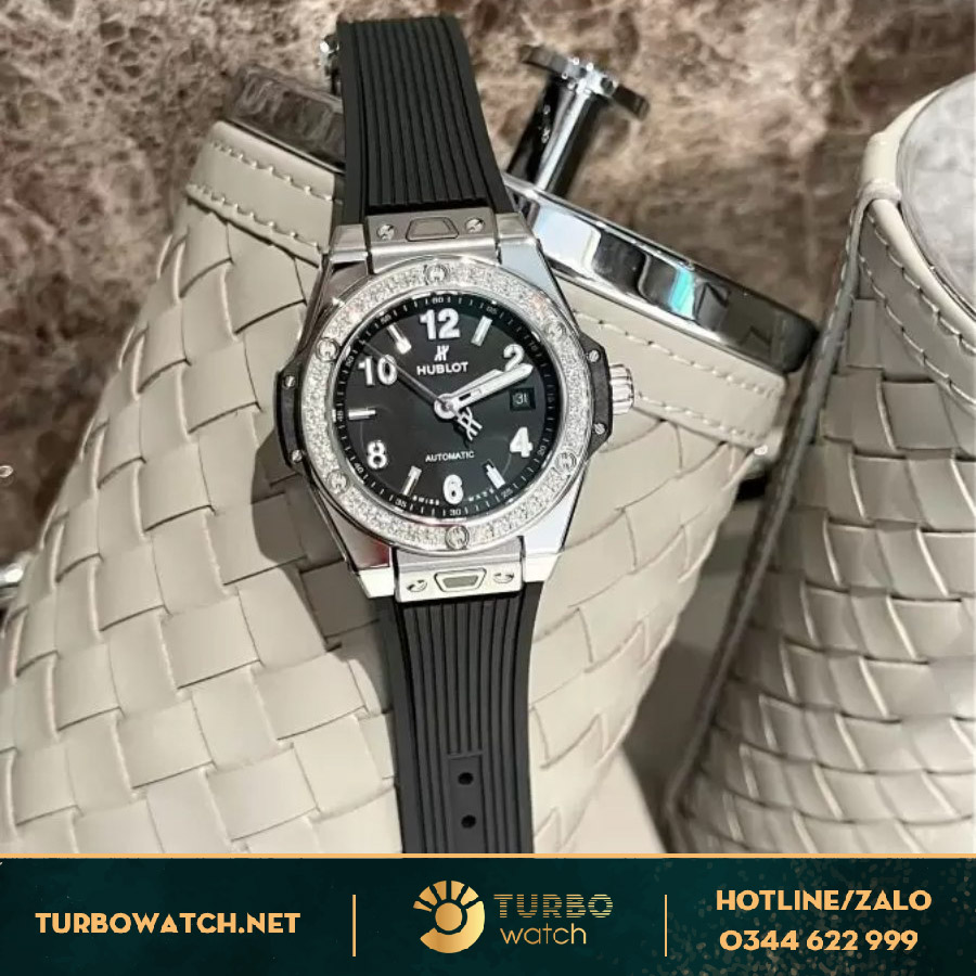 Đồng Hồ Hublot Big Bang One Click Black Diamonds Moissanit