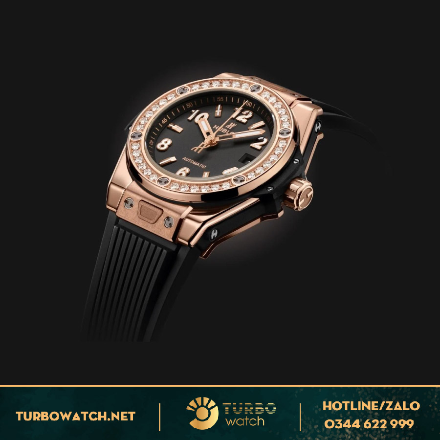 Đồng Hồ Hublot Big Bang One Click King Gold Mặt Đen