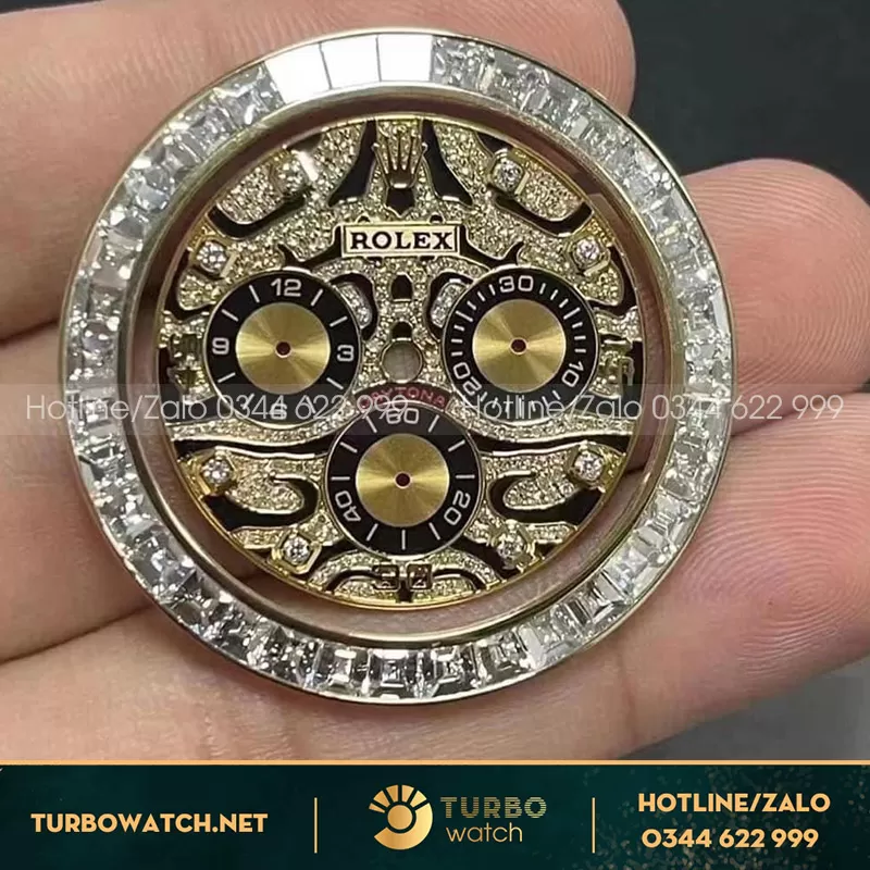 Mặt rolex daytona tinh chỉnh siêu sắc nét