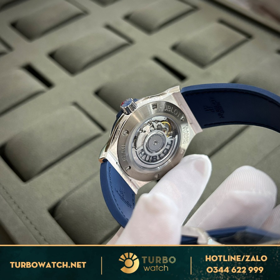 Đồng Hồ Hublot Classic Fusion Rep 1:1 Xanh Navy 42mm Diamonds