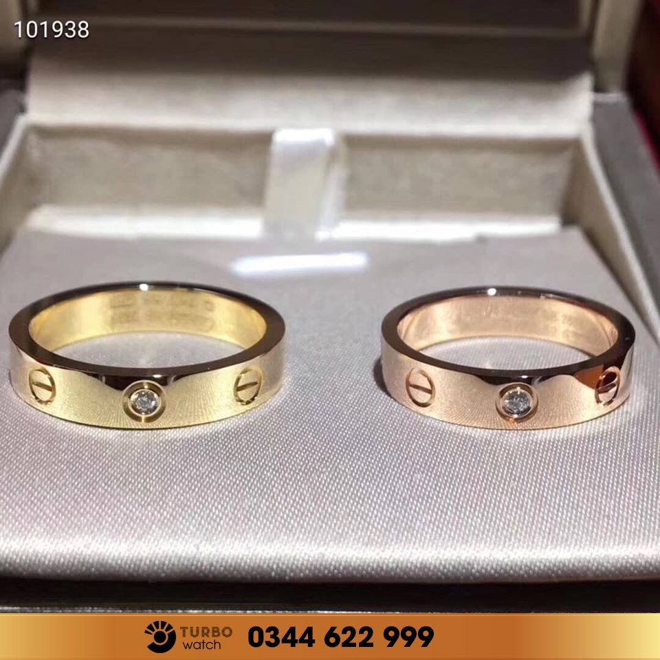 Nhẫn cartier love – biểu tượng của tình yêu vĩnh cửu