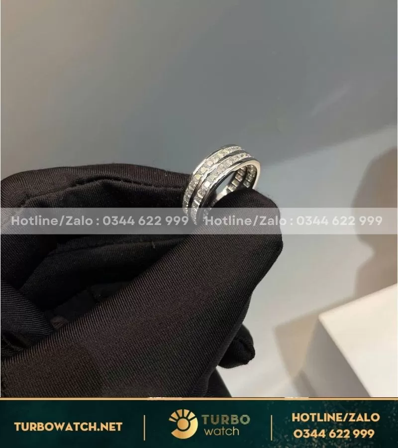 Nhẫn nam chế tác vàng 18k,kim moissanite N094