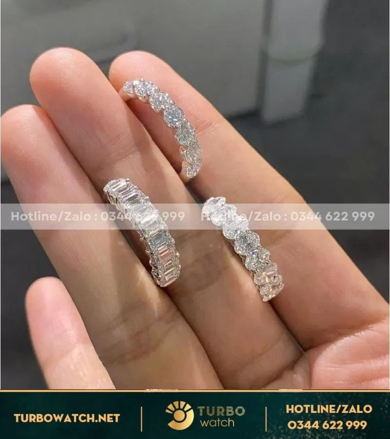 Nhẫn nữ thiết kế vàng 10k,kim moissanite N091