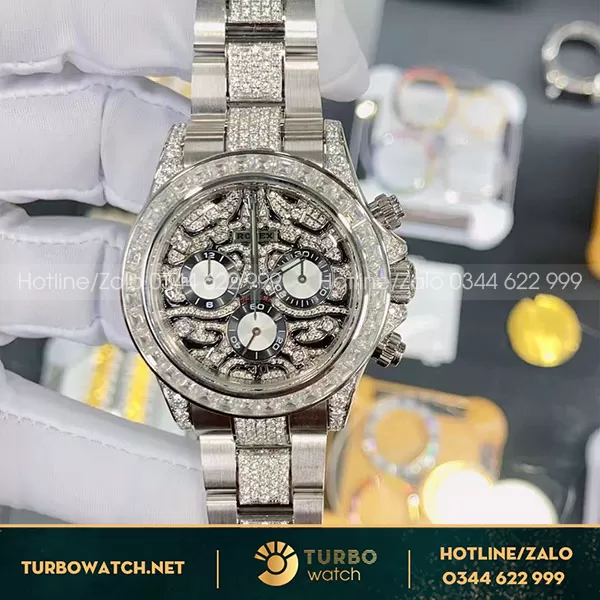 Nhiều Mẫu Rolex Daytona Rep 1 1 Độ Kim Cương