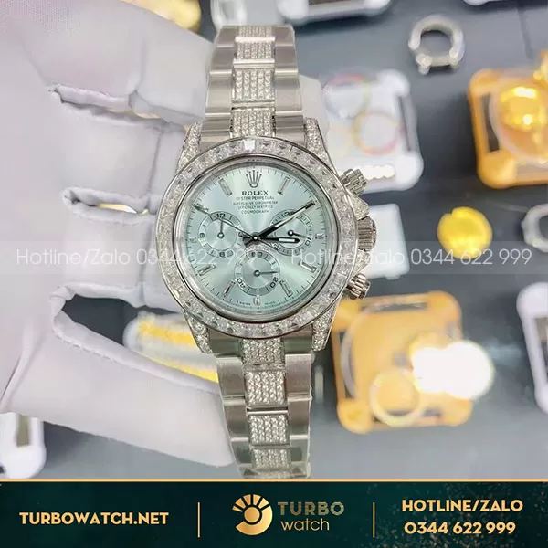 Nhiều Mẫu Rolex Daytona Rep 1 1 Độ Kim Cương