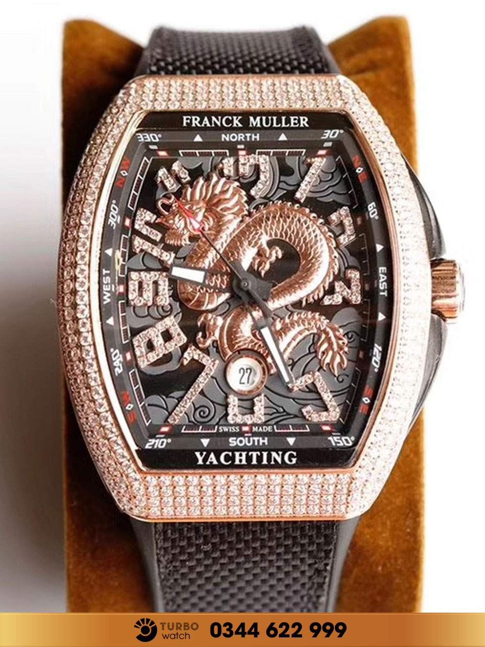 Những lý do nên chọn mua đồng hồ Franck Muller fake tại Turbo Watch