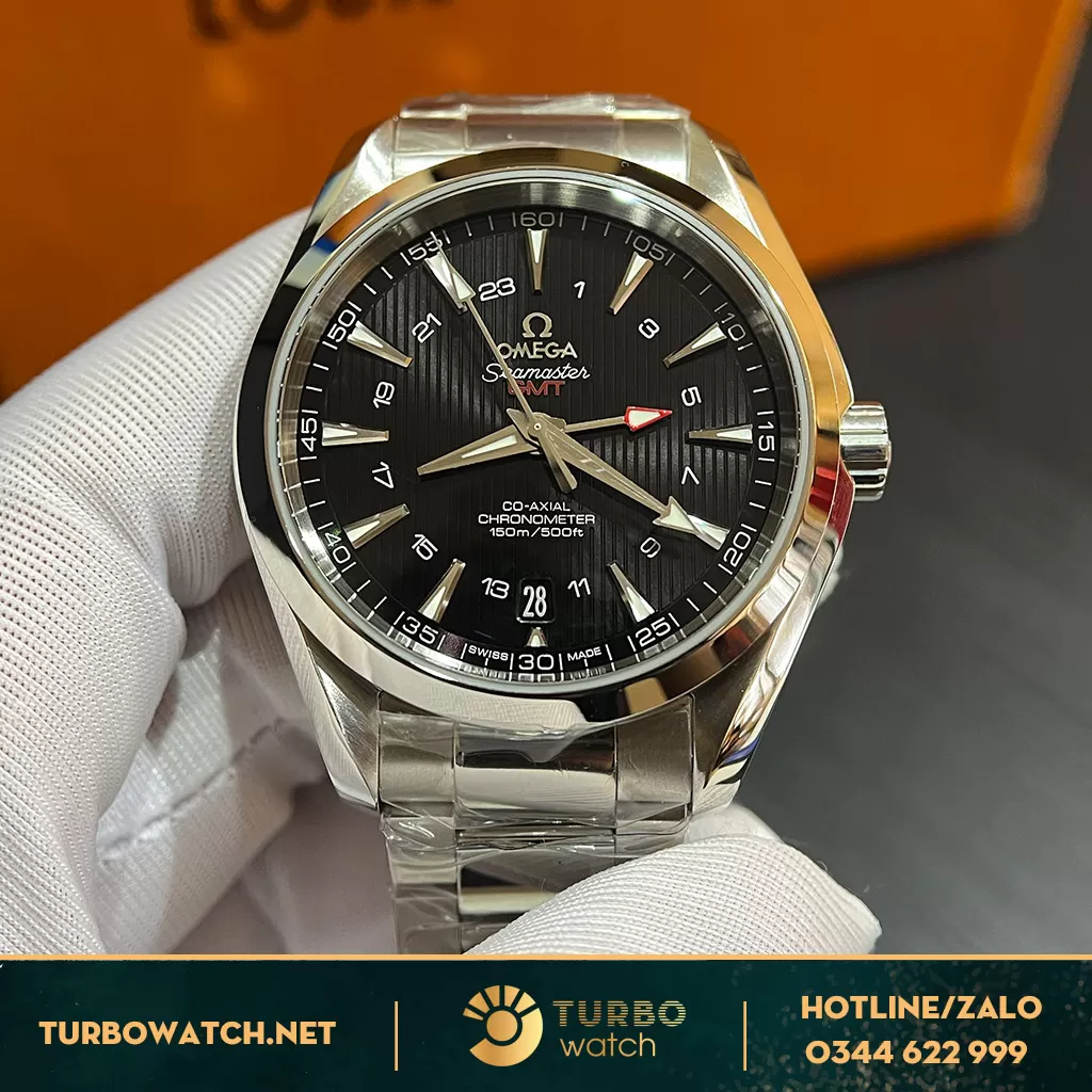 Omega AQUA TERRA GMT fake