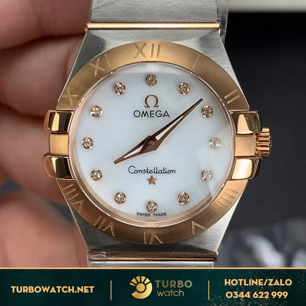 Omega constellation 27mm lady