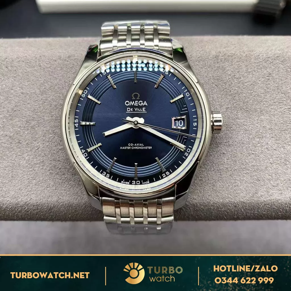 Omega deville blue dial fake