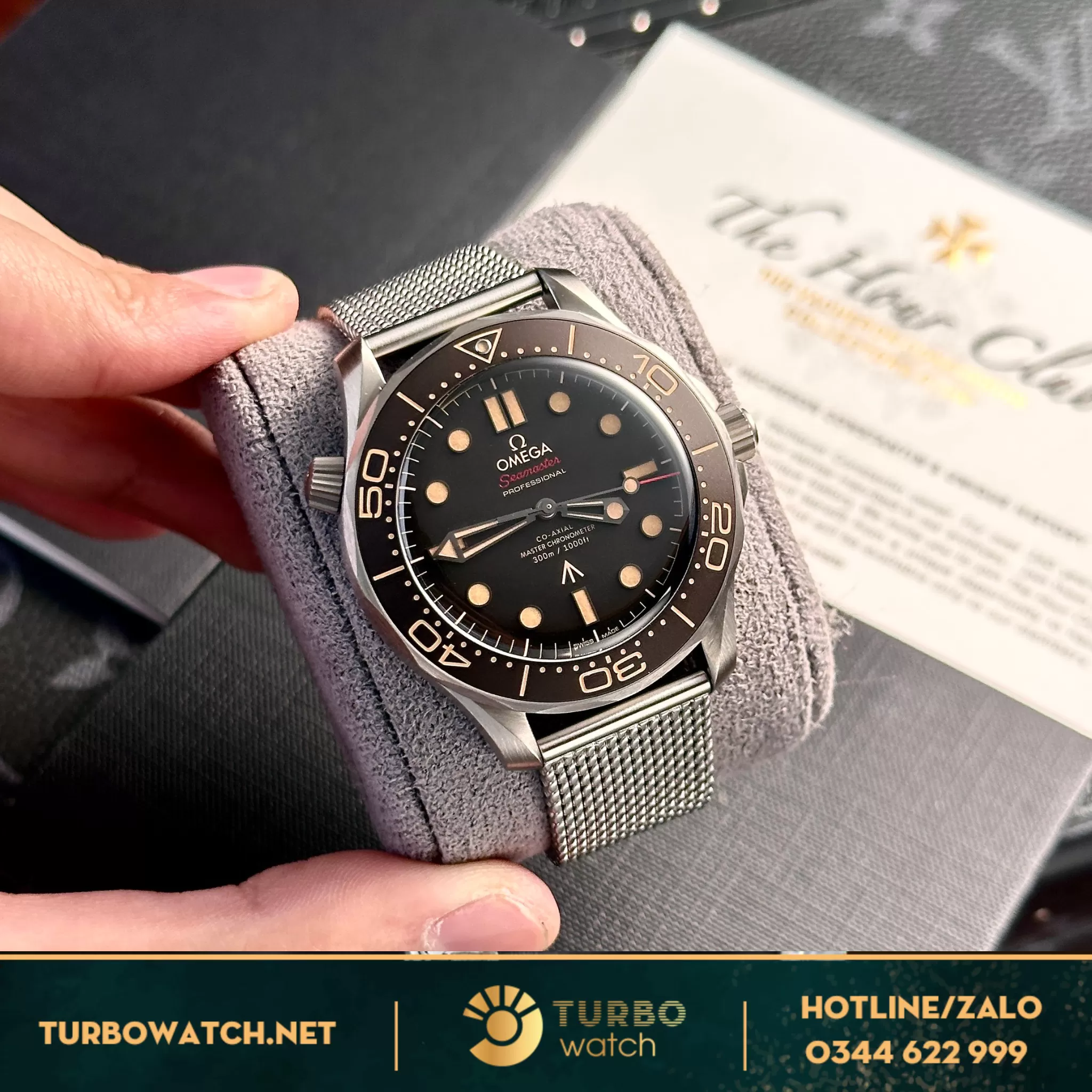Omega Seamaster Diver 300M Chronometer 007 Edition rep 11 