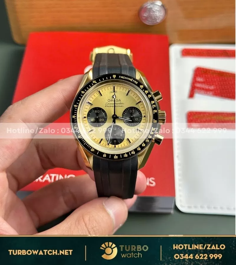 Omega SpeedMaster MoonWatch size 42mm cal3861 chạy full chức năng chronograph RM Factory
