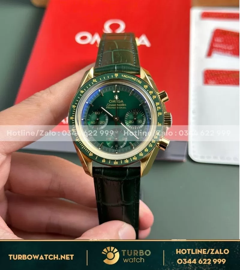 Omega SpeedMaster MoonWatch size 42mm máy cal3861 chạy full chức năng chronograph RM Factory