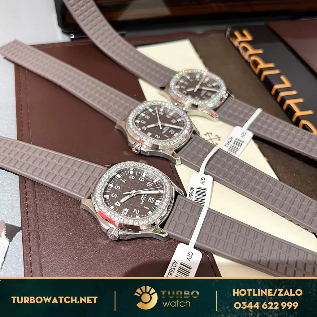 Patek aquanaut 5067 độ kim moissanite