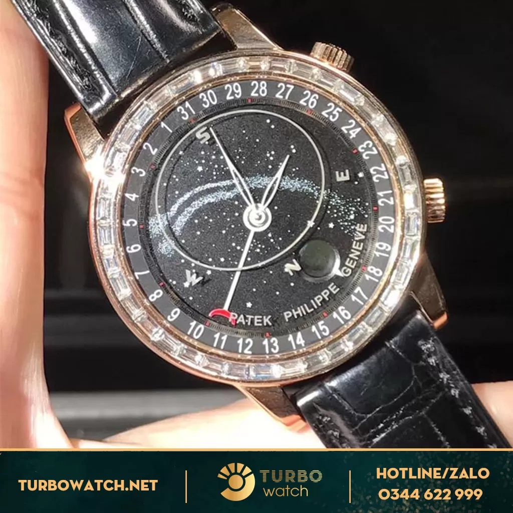 Patek Philiip Grand Complications 6104R-001 chế tác vàng khối kim thiên nhiên
