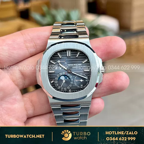 Patek Philipe Nautilus 5712 Rep 1 1 V2 Mỏng 8,6 Mặt Và Máy Chuẩn Auth