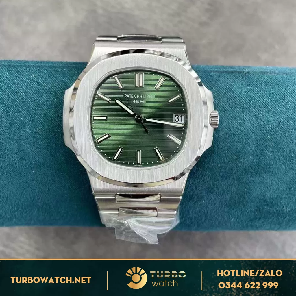 Patek philippe 5711 nautilus green tinh chỉnh màu dial