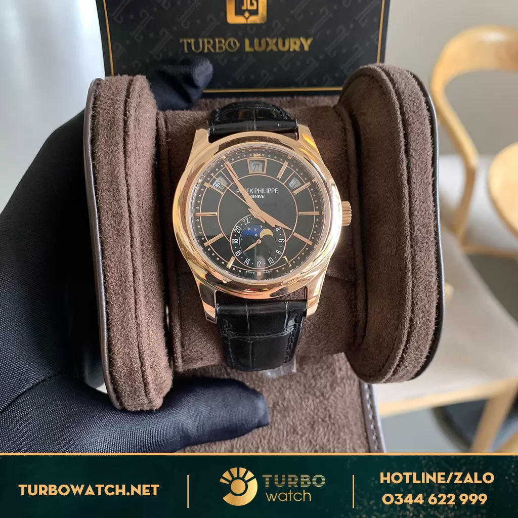 PATEK PHILIPPE ANNUAL CALENDAR 5205R ROSE GOLD 18K