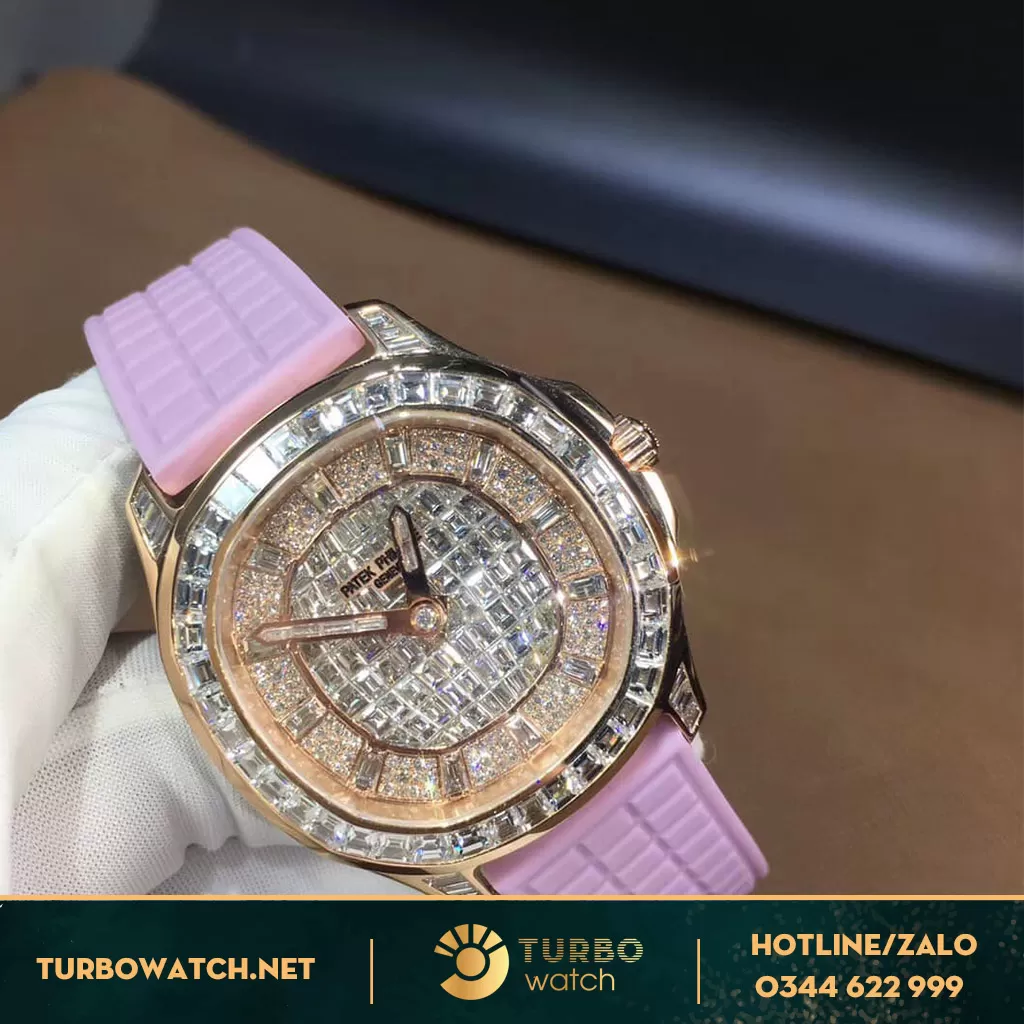 PATEK PHILIPPE AQUANAUT 5062/450R-001 ROSE GOLD 18K BAGUETTE