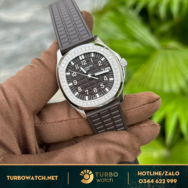 Patek philippe aquanaut 5067A fake nữ máy cơ