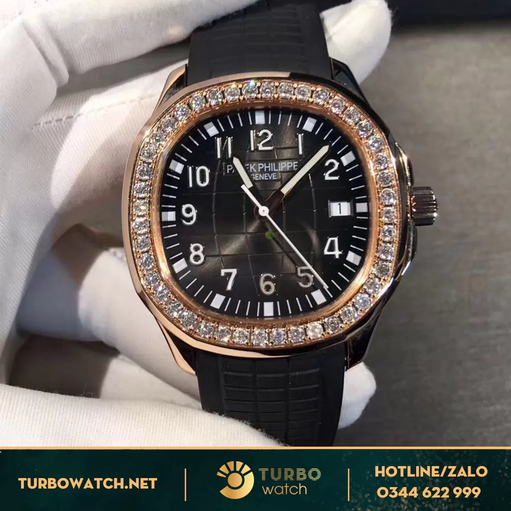 PATEK PHILIPPE AQUANAUT 5167R-001 DIAMOND VÀNG KHỐI 18K CHẾ TÁC