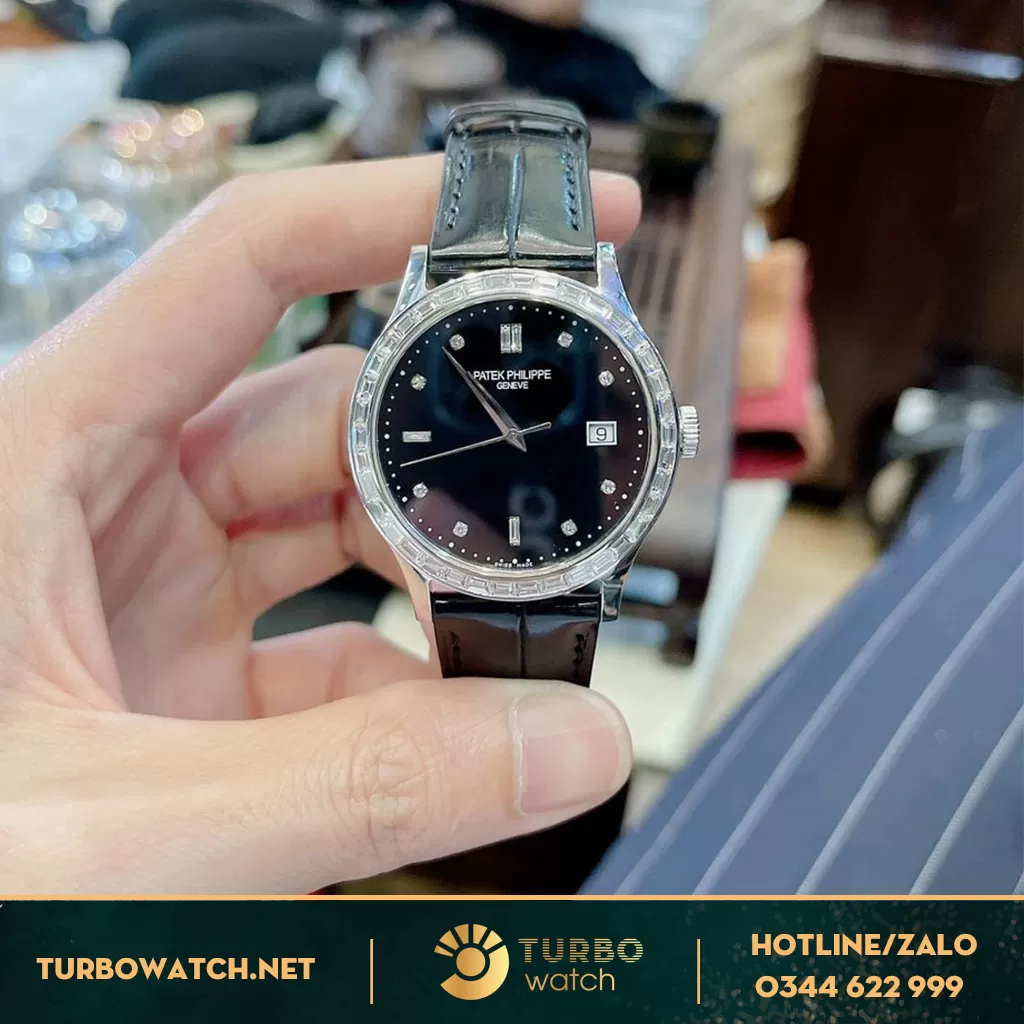 Patek philippe calatrava 5298p baguette diamond fake