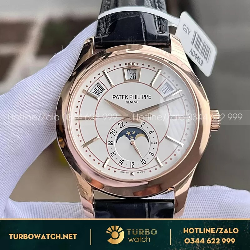 Patek philippe complications 5205r-001 chế tác vàng khối 18k