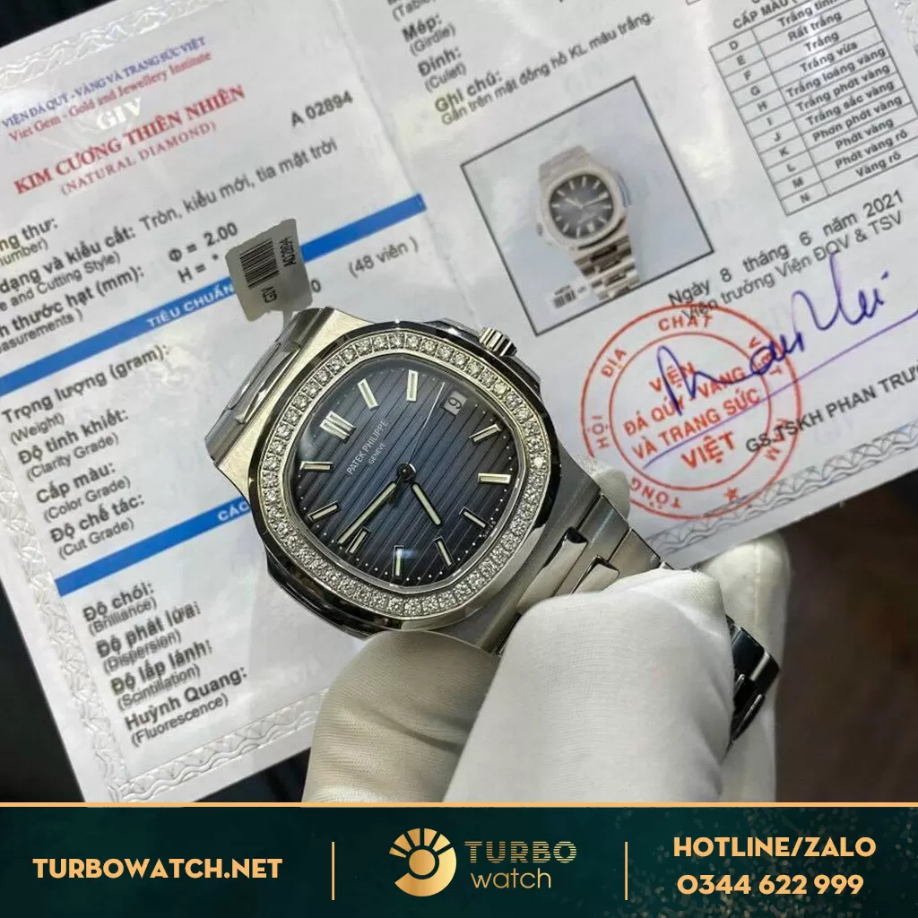 PATEK PHILIPPE NAUTILUS 5711 KIM CUONG THIEN NHIEN