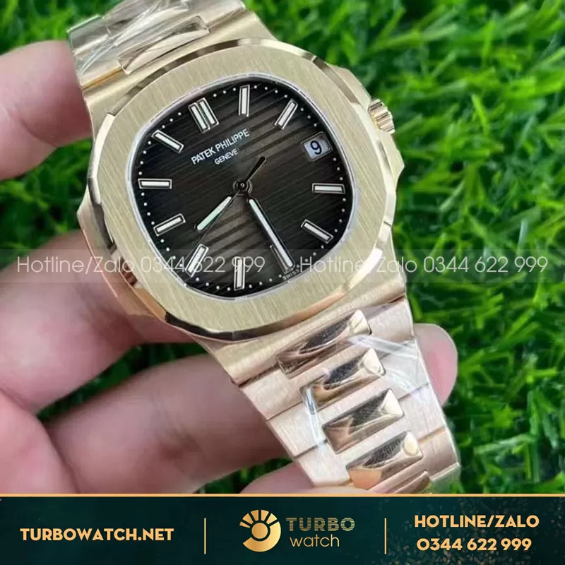 Patek philippe nautilus 5711r rose gold chế tác