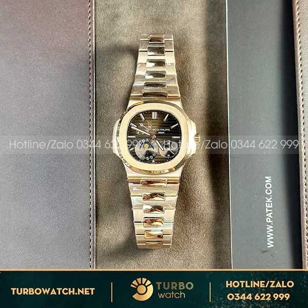 Patek Philippe Nautilus Rep 1 1 5712– Máy Cal240 Size 40mm Gr Factory