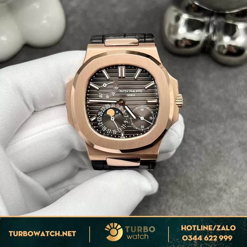 Patek Philippe Nautilus 5712R-001 Chế Tác Vàng Hồng 18k 