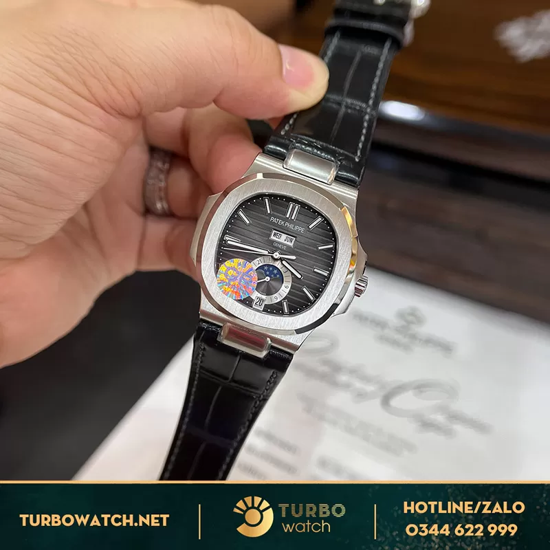 Patek philippe nautilus 5726 rep 1:1 mặt xám GR factory
