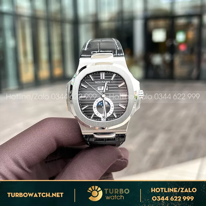 Patek philippe nautilus 5726 rep 1:1 mặt xám GR factory