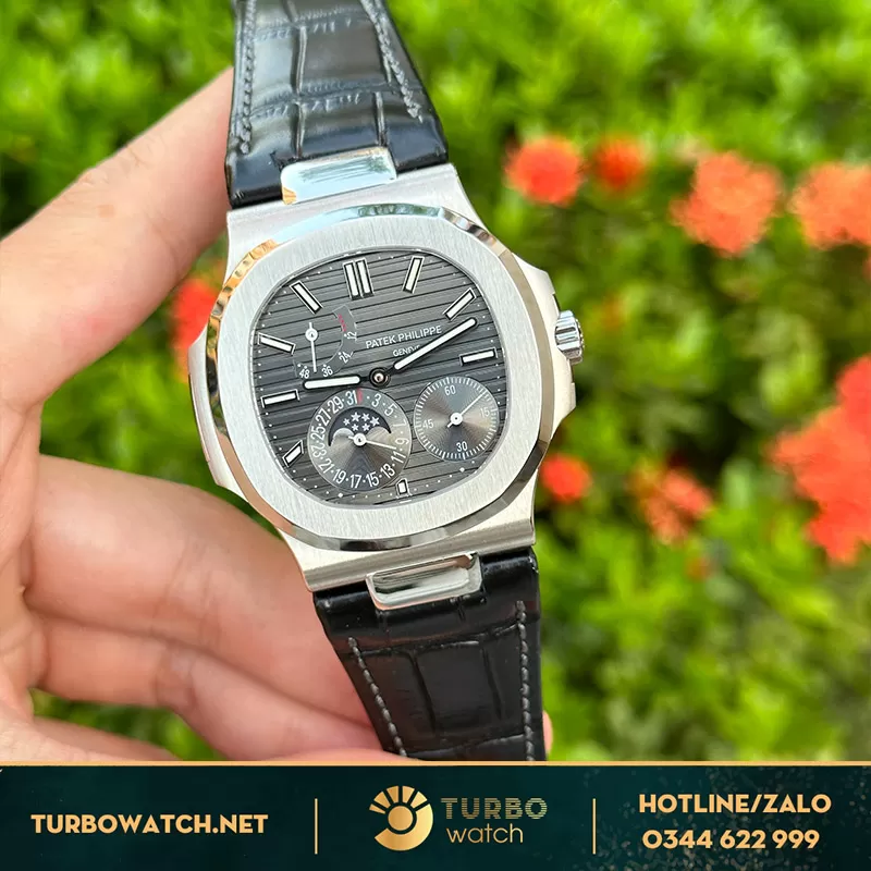 Patek philippe nautilus fake 5712 gray dial