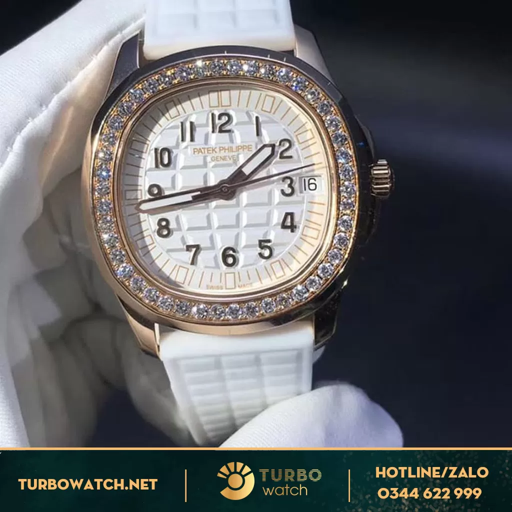 PATEK PHILIPPE NỮ AQUANAUT 5296/200R-001 VÀNG KHỐI 18K CHẾ TÁC