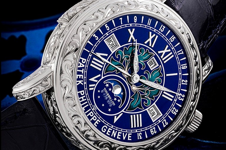 Patek Philippe Sky Moon Tourbillon Ref. 6002G-001 phá vỡ kỷ lục đấu giá trực tuyến
